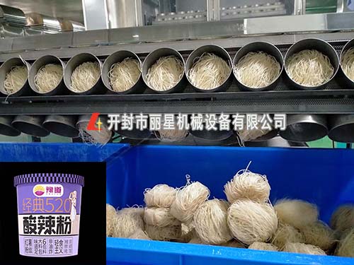 河南豫道引進(jìn)麗星成套粉絲生產(chǎn)線(xiàn)已投產(chǎn)使用